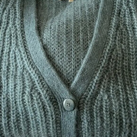 Sezane * Achille Cardigan * Sauge (Sage) * Size XS - Picture 3 of 8